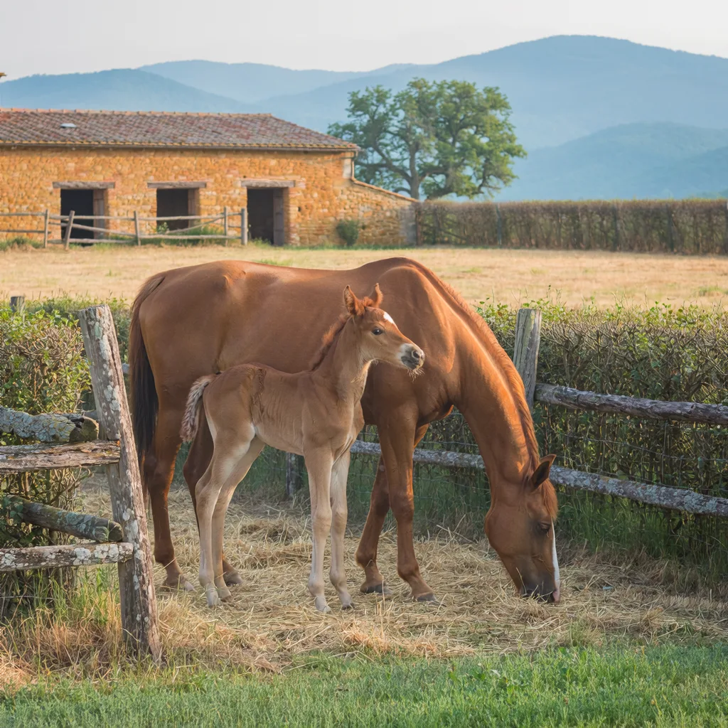 Élevage de chevaux, Cercle Hippique Corcien, Saint-André-de-Corcy