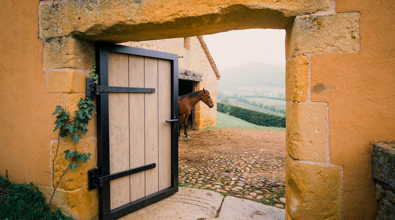 Entrée, Cercle Hippique Corcien, centre équestre à Saint-André-de-Corcy