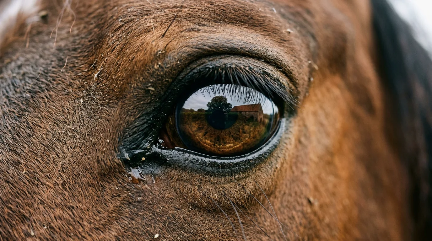 Un regard de cheval, Cercle Hippique Corcien, Saint-André-de-Corcy